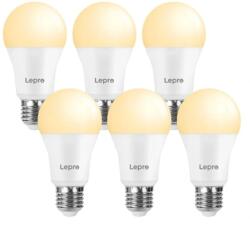 Lepro 100080-WW-EU-6 E27 A60 LED-izzó, 13 W, 1521 lm, 2700 K, 6 db
