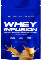 Scitec Nutrition Whey Infusion 500 g, unt de arahide