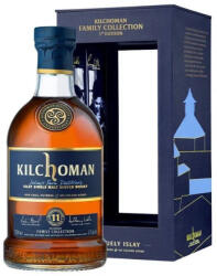 KILCHOMAN 11 éves Ex-Sherry- Family Collection whisky DRS (0, 7L/ 54, 7%) - goodspirit