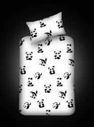  L' essential Maison egyszemélyes lepedő szett, BlackWhite Panda
