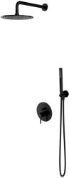 Omnires Set de dus incastrat, Omnires Y, pentru montare ascunsă, negru semimat (SYSY35BL)