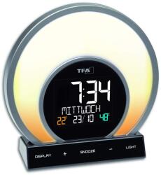 TFA Ceas digital de trezire TFA Dostmann Soluna, 20 moduri de lumina, negru (49706916)