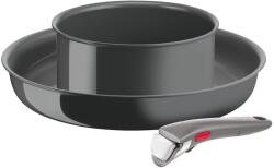 Tefal Set Tefal Ingenio Renew 3 piese, tigaie 28 cm, oala 18 cm, antiaderenta, reciclata (57983294)