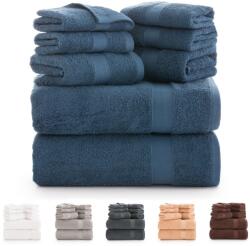 Todocama Set prosoape Todocama din bumbac 100, 550 gm, 8 piese, bleu marin (69926485) Prosop