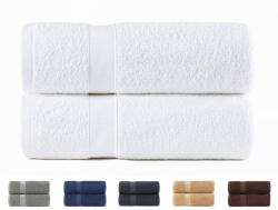 Todocama Set prosoape de baie Todocama, 100 bumbac, 550 gm, alb (43715692) Prosop
