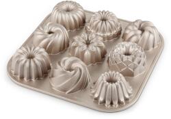 Tescoma Tava de copt Tescoma pentru 9 Mini-Cupcake-uri, Antiaderenta, Din aliaj metalic (58372346)