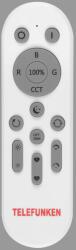 TELEFUNKEN Telecomanda Telefunken RGBCCT, cu suport, baterii incluse, alba, 155x45x21mm (61904977)