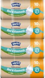 Swirl Sac de gunoi Swirl 10L, rezistent la rupere, cu maner, 4 x 37 bucati (32368328)