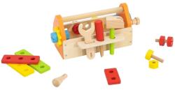 Viga Toys Set de unelte din lemn Viga Toys - 24 de piese (44787) Set bricolaj copii