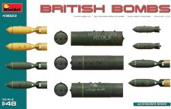 MiniArt Model de asamblat MiniArt Militar - Bombe britanice (MNA49023)