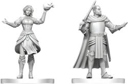 WizKids Miniatură Wizkids Games: Dungeons & Dragons - Knight & Mage Apprentice (Nolzur's Marvelous Unpainted Miniatures) (WIZ90904)