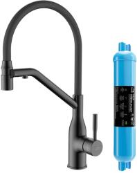 Laveo Colina 2.0 baterie de bucatarie cu filtru pe picior grafit/gri BC2C978D (BC2C978D)
