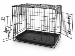 Pepita Cușcă portabilă pentru câini Pepita XL 91x56.5x64.5cm - Negru (KF-XL91)