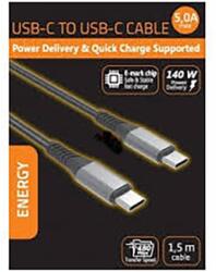VS Mobile Cablu VS Mobile - W5A140WPDBK, USB-C/USB-C, 140W, 1.5 m, negru (W5A140WPDBK)