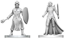 WizKids Miniatură Wizkids Games: Dungeons & Dragons - Black Gauntlet & Zhentilar Paladin (Nolzur's Marvelous Unpainted Miniatures) (WIZ90892)