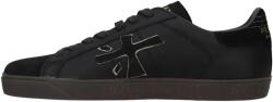  Premiata Férfi Cipő Steven 8484 Bőr Sneaker Prémium Fekete 42 - fekete férfi sportcipő, férfi bőr cipő, premiata bőr cipő, prémium férfi sportcipő, férfi alkalmi cipő, fekete bőr sportcipő