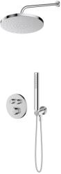 Oltens Set baterie cadă-duș Oltens Onega 34601100, cap de duș Oltens Pluva 37010100, 39400100, 37102100, 39304100, 37200100 (36655100)