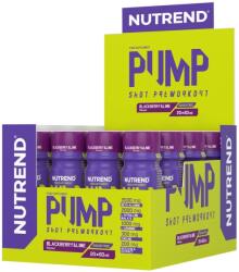 Nutrend Pump Shot, mure și lime, 20 x 60 ml, Nutrend