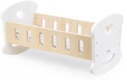 Viga Toys Leagăn din lemn pentru păpuși Viga Toys - Cu inimioară, pentru păpuși de până la 50 cm (44850) Casuta papusi