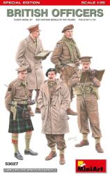 MiniArt Figurine hobby MiniArt Militar: Soldați - Ofițeri britanici din Al Doilea Război Mondial (Ediție Specială) (5 figurine) (MNA53027)