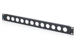 ASSMANN 1U rack panel for 12 x D-Type modules (DN-97696) - tripont