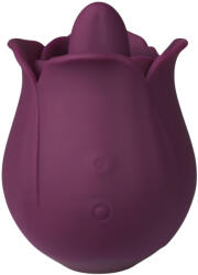 Amaysin - vibrator clitoridian în formă de limbă cu trandafir (mov) (5711732114426) Vibrator