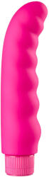 Baseks - vibrator ondulat (roz) - 16 cm (5711732103123) Vibrator