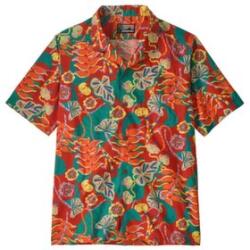 Patagonia Tidal Threads Camp Shirt Men Cămașă cu mânecă scurtă Tropiclimb: Hot Ember L