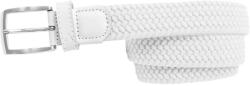 Alberto Basic Braided White Női öv 85 cm