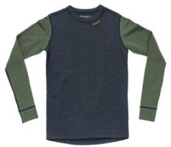 Devold Expedition Merino Shirt JR Tricou cu mânecă lungă 287D NIGHT/FOREST 12
