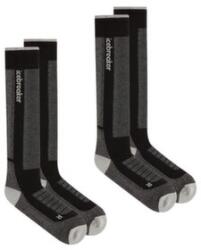 Icebreaker Merino Blend Ski+ Medium OTC 2 Pack Men Șosete pentru genunchi BLACK/ETHER/GRAPHITE S