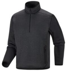 Arcteryx Covert 1/2 Zip Men Pulover Black Heather L
