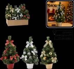 Chomik BRADUȚ DE CRĂCIUN 10 LED 40 CM MIX DE CULORI disponibil 6 buc *0295 (CH-GOS0295)