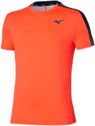 Mizuno Tricou pentru bărbați Tennis Short Sleeve Tee Lava Orange S