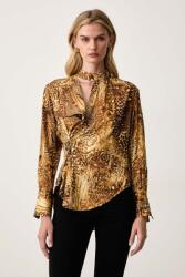 AllSaints bluză petrecută pentru femei din vâscoză ZELLIE 9BY2-BDDZKB_18X (W007PF)