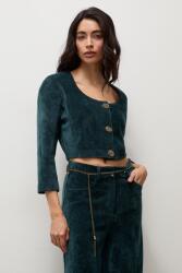 Answear. LAB sacou pentru femei din catifea reiată B9Y2-MKD027_96X (CK1030.tok)