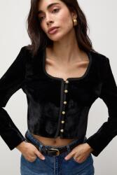 Answear. LAB sacou pentru femei din velur B9Y2-MKD025_99X (CK0994.tok)