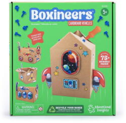 Educational Insights Set De Creatie Boxineers - Vehicule Din Carton - Educational Insights (ei-1513)