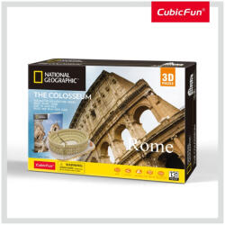 CubicFun Puzzle 3d + Brosura - Colosseum 131 Piese - Cubicfun (cuds0976h)
