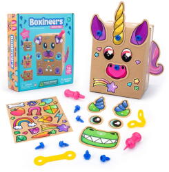 Educational Insights Set De Creatie Boxineers - Animalute Din Carton - Educational Insights (ei-1514)