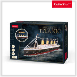 CubicFun Puzzle 3d Led Titanic 266 Piese - Cubicfun (cul521h)