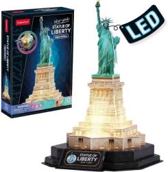 CubicFun PUZZLE 3D STATUIA LIBERTATII EDITIE LUMINOASA 79 PIESE - CUBICFUN (CUL536h)