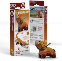 dodoland Puzzle 3D din carton EUGY cu vacă scoțiană