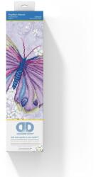 Lowlands Față de pernă DIAMOND DOTZ Fluture violet