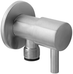 SAPHO MINIMAL sarokszelep, 1/2"x 3/8" matt inox MI558 (MI558)