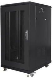 Lanberg Standing cabinet 19 inches 22U 600x800 perforated door, black (FF01-6822-23B) - pcone