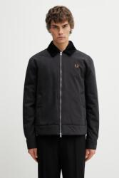 Fred Perry rövid kabát - fekete XL