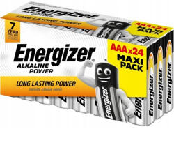 Energizer Alkaline Power LR03/24 1, 5V tartós AAA mikro elem (Energizer-Alkaline-Power-LR03-24)