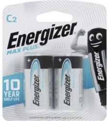 Energizer MAX Plus Alkaline LR14/2BP 1, 5V tartós C baby elem (ENERGIZER-MAX-PLUS-LR14-2BP)