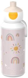 Mepal Sticlă pentru copii bej din plastic 400 ml Sunshine & Rainbow - Mepal